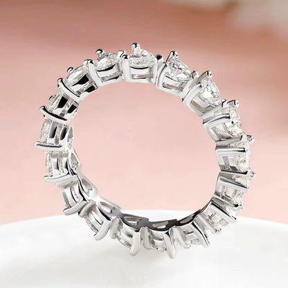 Hearts Cluster Ring