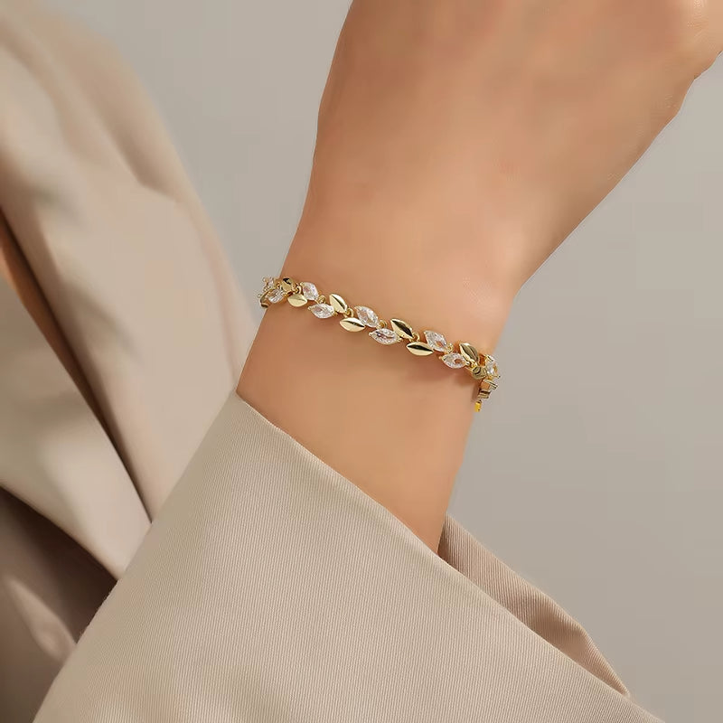 Leafy Embrace Bracelet