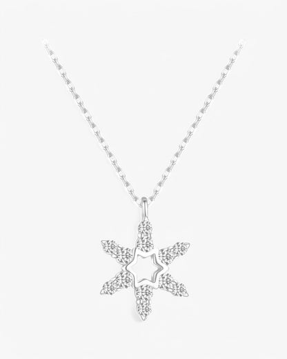 Crystal Snowflake Necklace