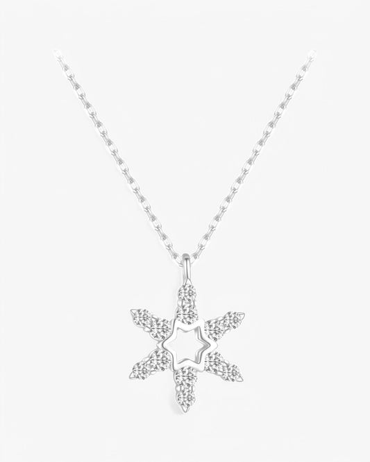 Crystal Snowflake Necklace