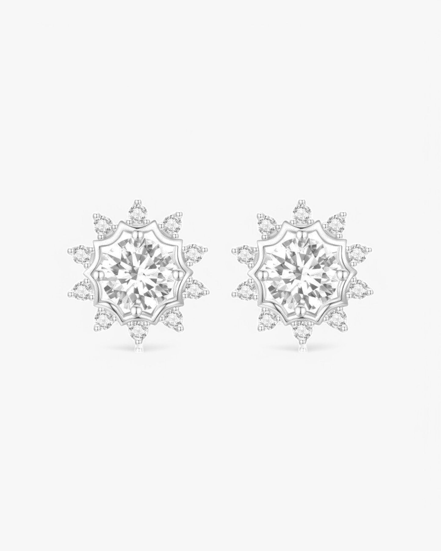 Frosted Elegance Earrings