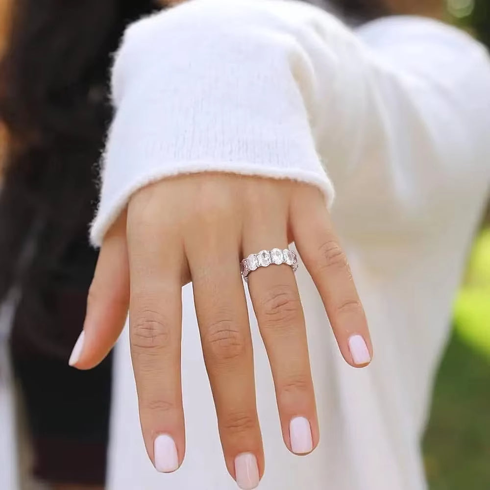 Moonstone Orbit Ring