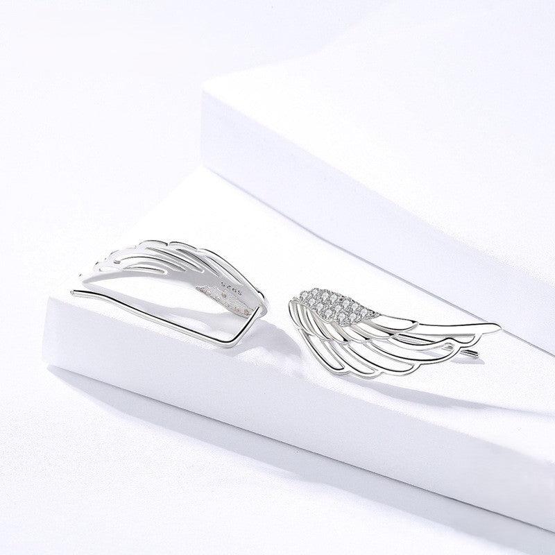 Angelic Wing Earrings - Diamoray