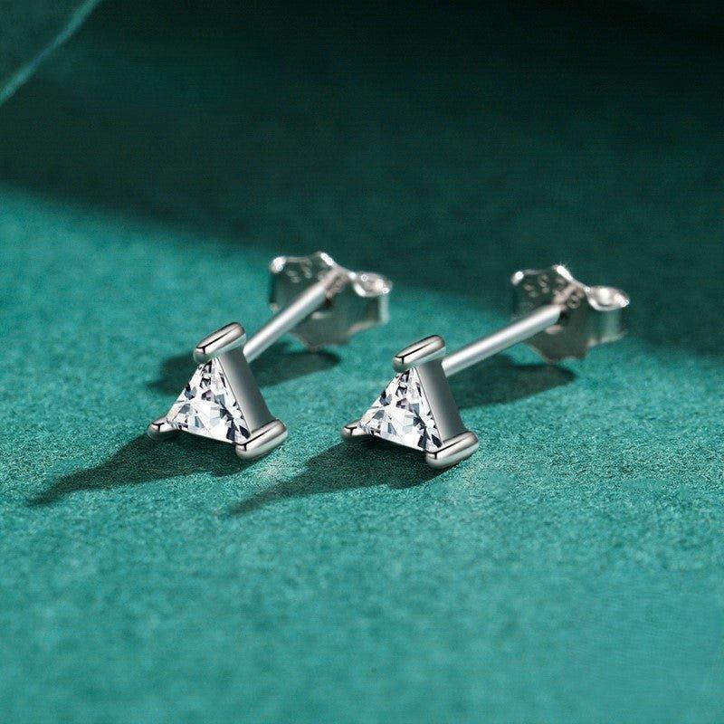 Angular Aura Earrings - Diamoray