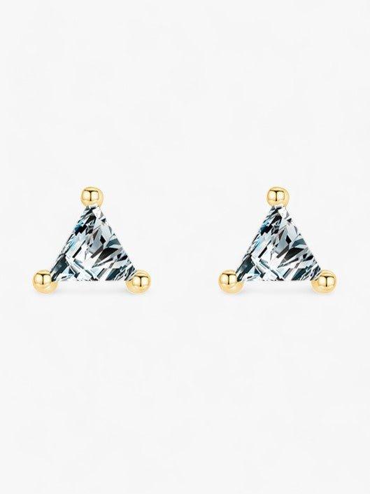 Angular Aura Earrings - Diamoray