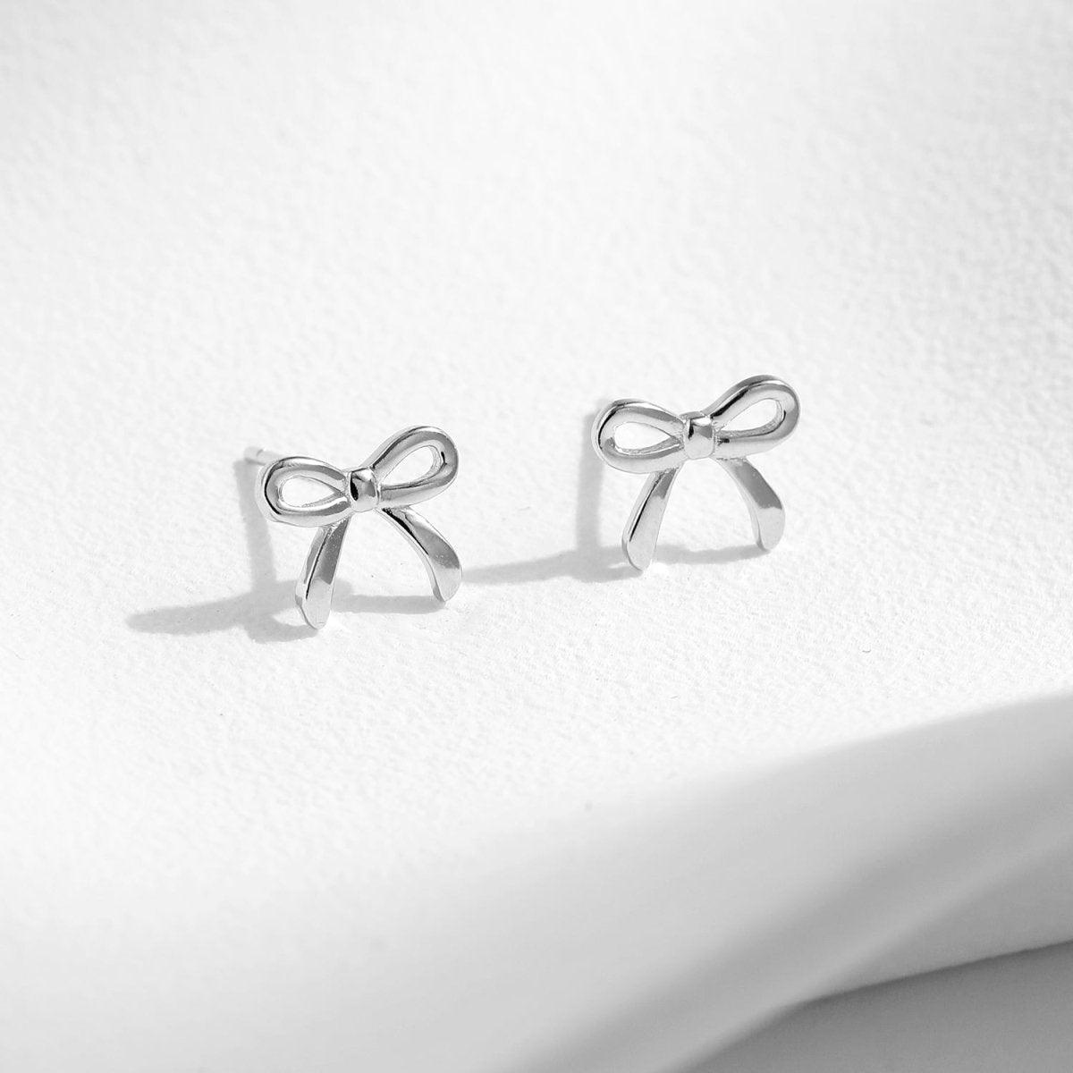 Bowtie Bliss Earrings - Diamoray