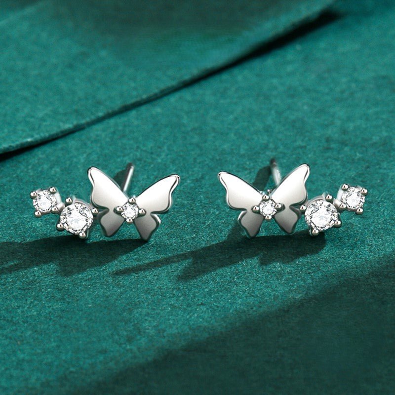 Butterfly Ballet Earrings - Diamoray