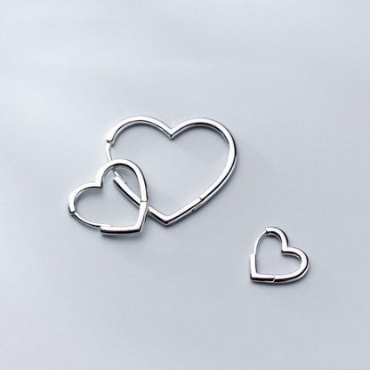 Devotion Heart Earrings - Diamoray