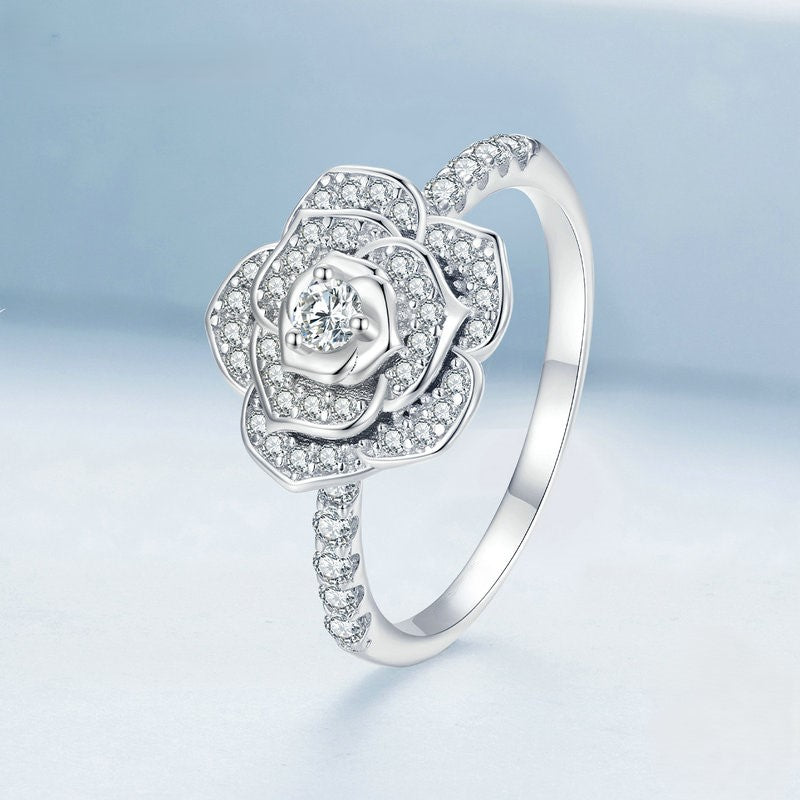 Diamond Blossom Ring - Diamoray