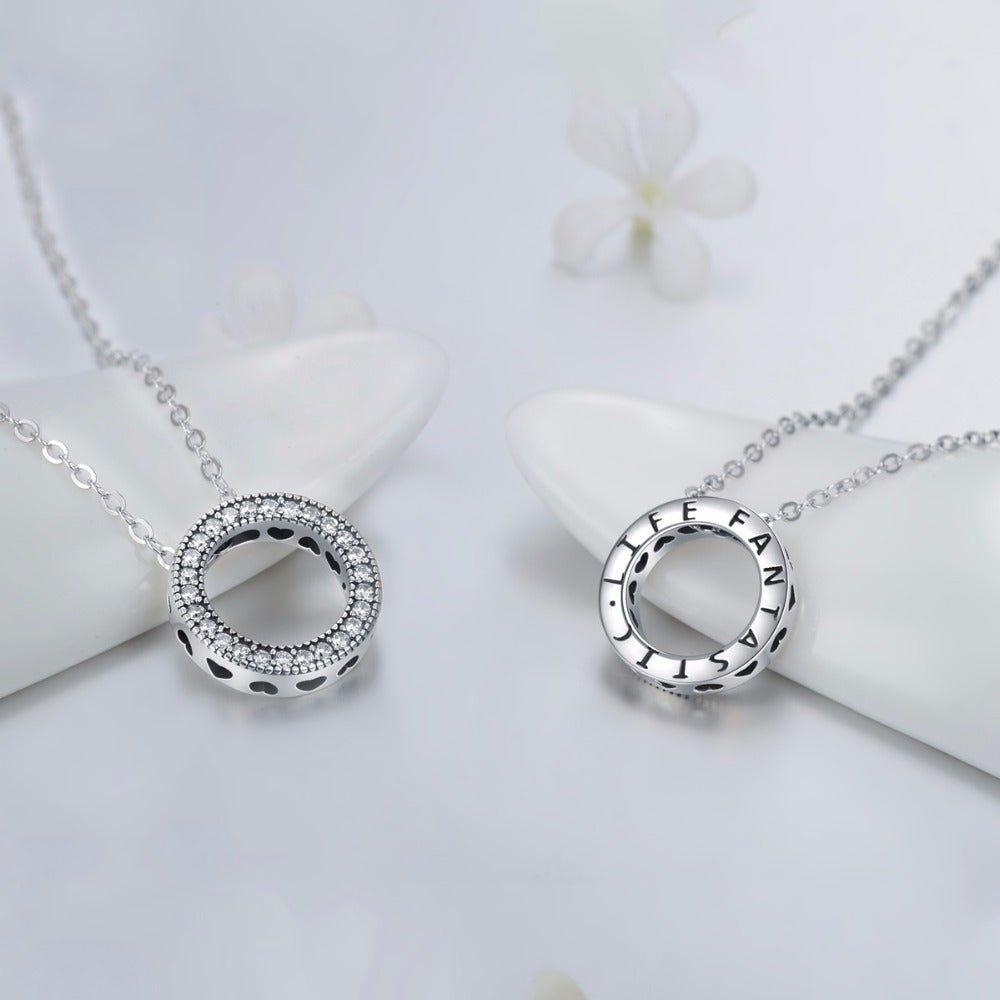 Divine Orbit Necklace - Diamoray