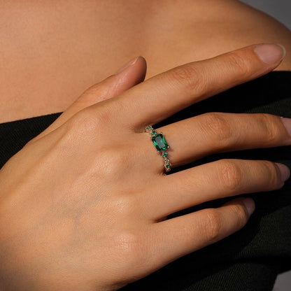 Enchanted Jade Ring - Diamoray