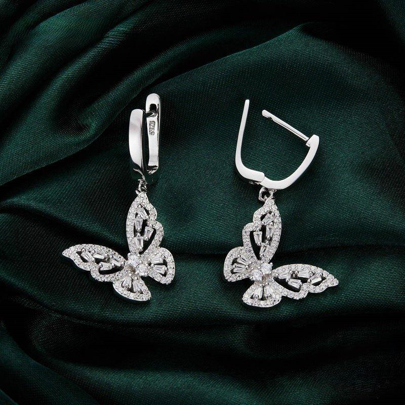 Enchantment Flutter Earrings - Diamoray