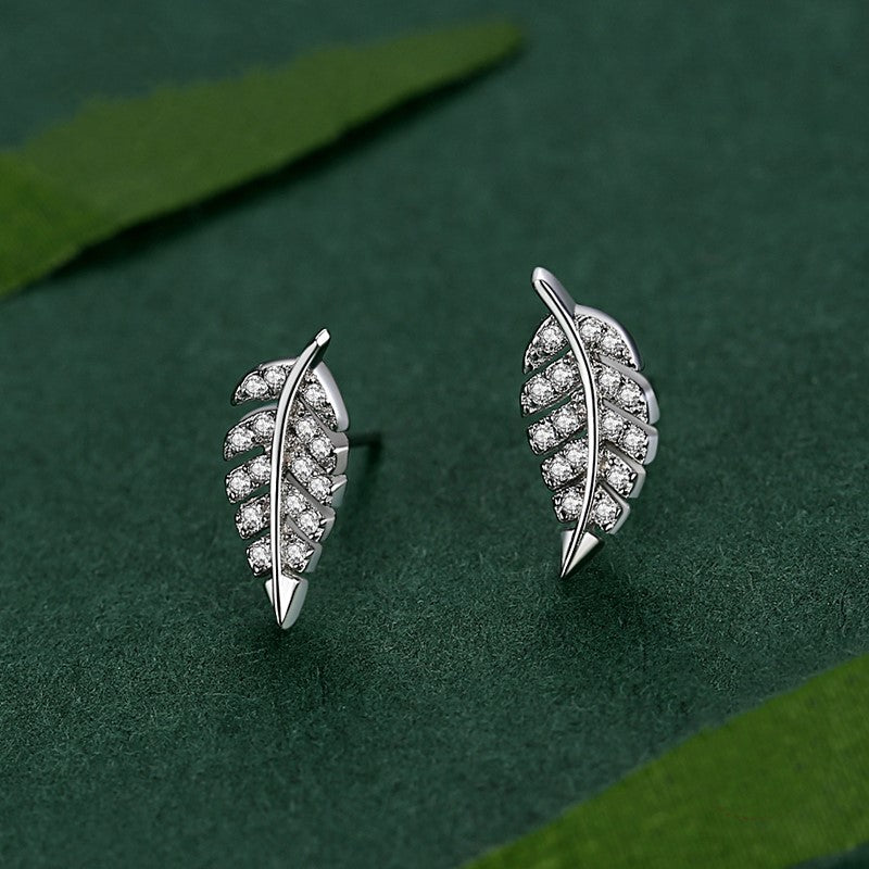 Ethereal Featherfall Earrings - Diamoray