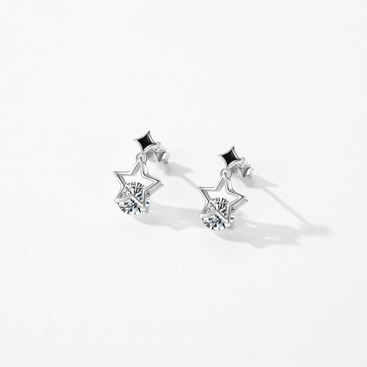 Galactic Glow Earrings - Diamoray