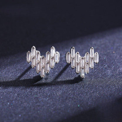 Heartfelt Elegance Earrings - Diamoray