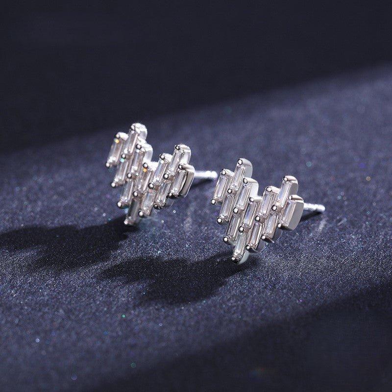 Heartfelt Elegance Earrings - Diamoray