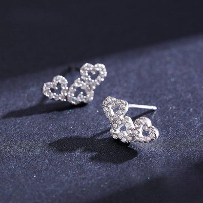 Heartfelt Whispers Earrings - Diamoray