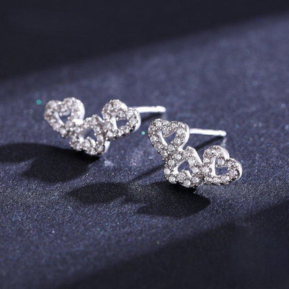 Heartfelt Whispers Earrings - Diamoray