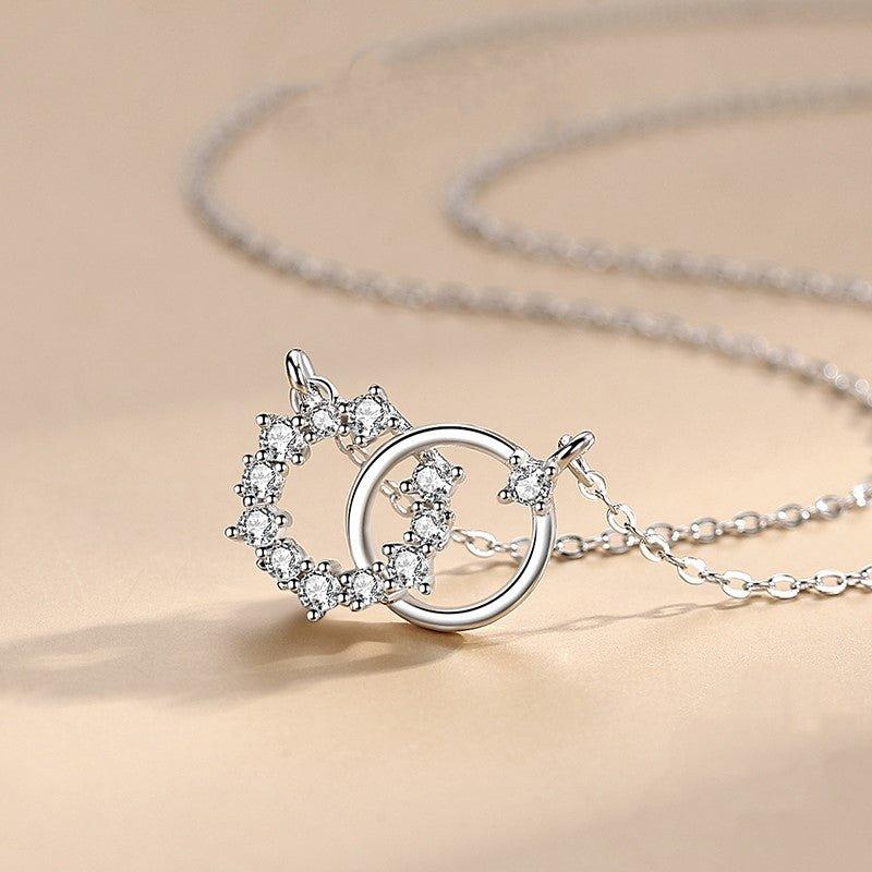 Intertwined Elegance Necklace - Diamoray