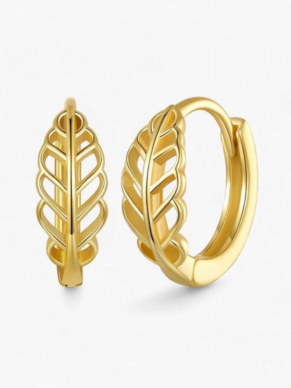 Leaf Splendor Earrings - Diamoray