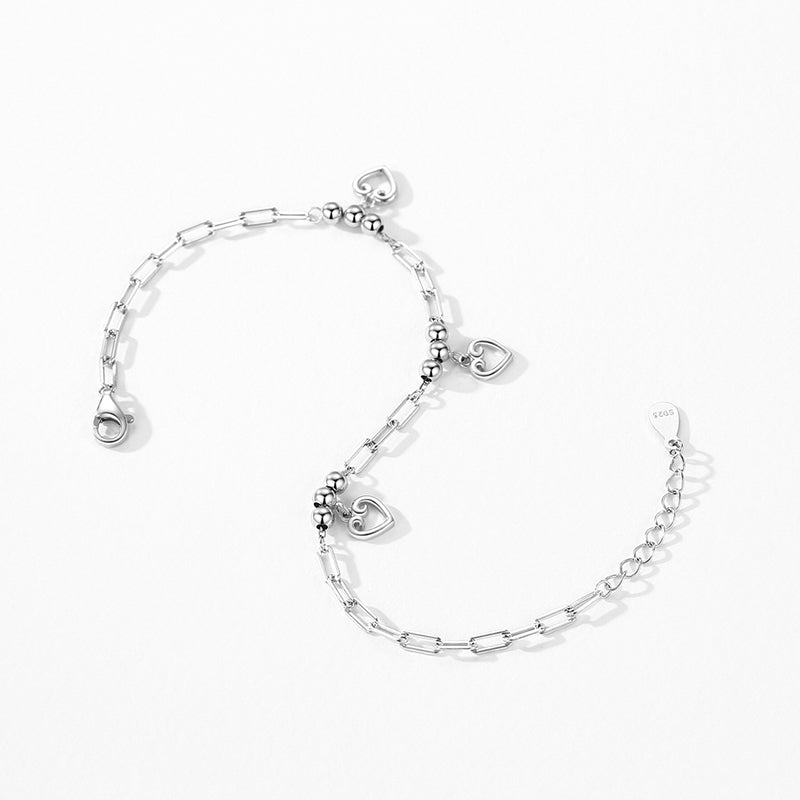 Luxuria Hearts Bracelet - Diamoray