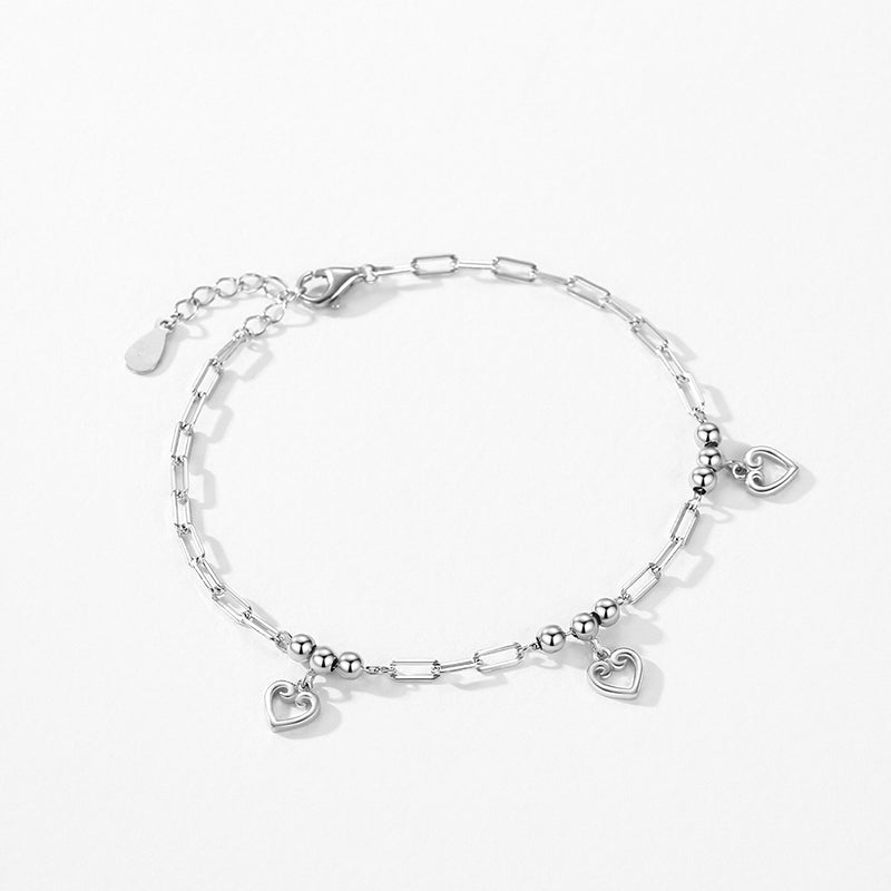 Luxuria Hearts Bracelet - Diamoray