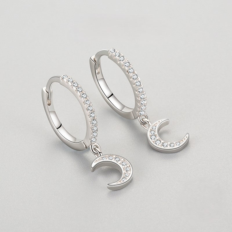 Moonlit Grace Earrings - Diamoray