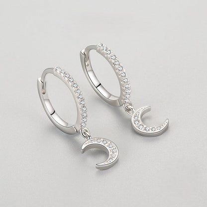 Moonlit Grace Earrings - Diamoray