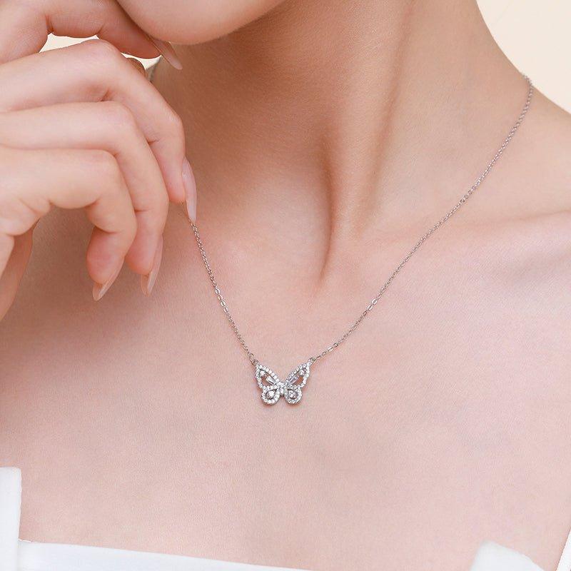 Mystical Butterfly Necklace - Diamoray