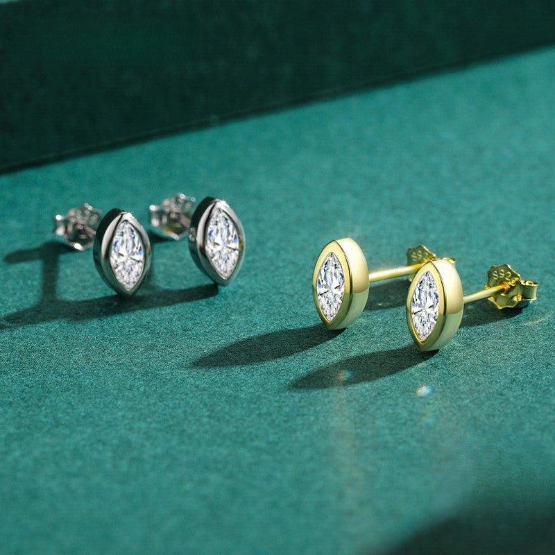 Oval Serenade Earrings - Diamoray