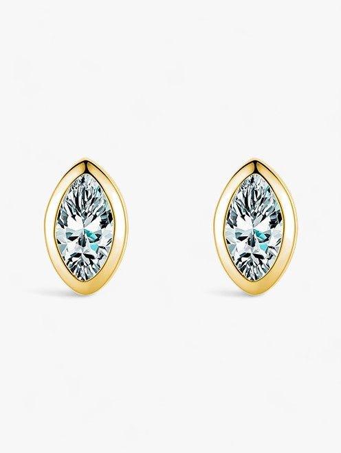 Oval Serenade Earrings - Diamoray