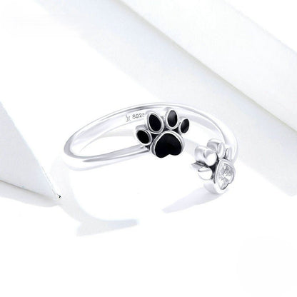 Paw Promise Ring - Diamoray