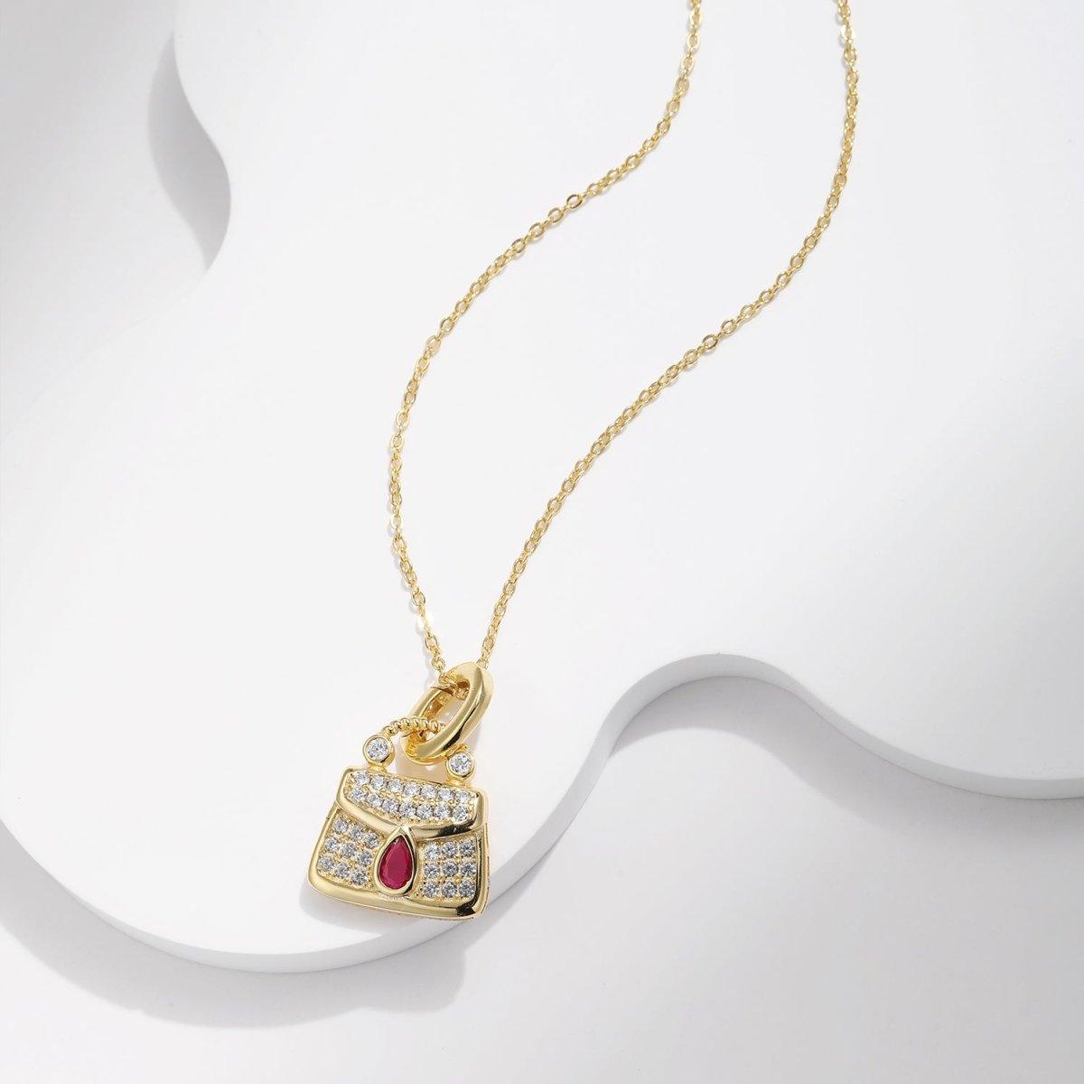 Prestige Purse Necklace - Diamoray