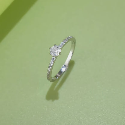 Diamond Cascade Ring