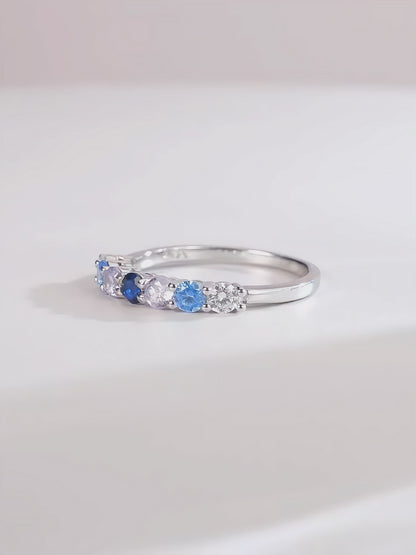 Ocean Blue Opulence Ring