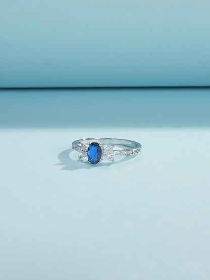 Sapphire Serenade Ring