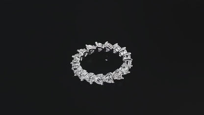 Hearts Cluster Ring