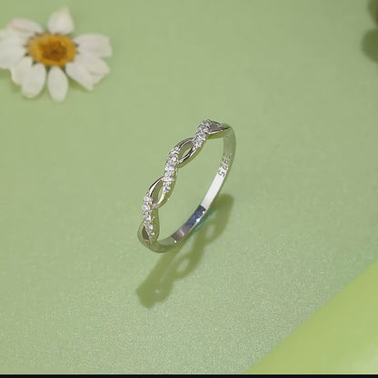 Woven Whirl Ring