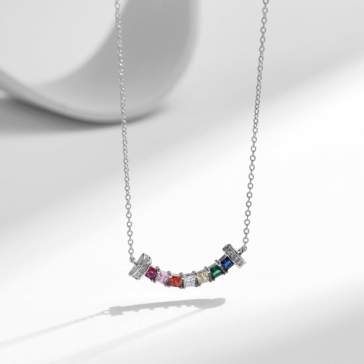 Rainbow Radiance Necklace - Diamoray