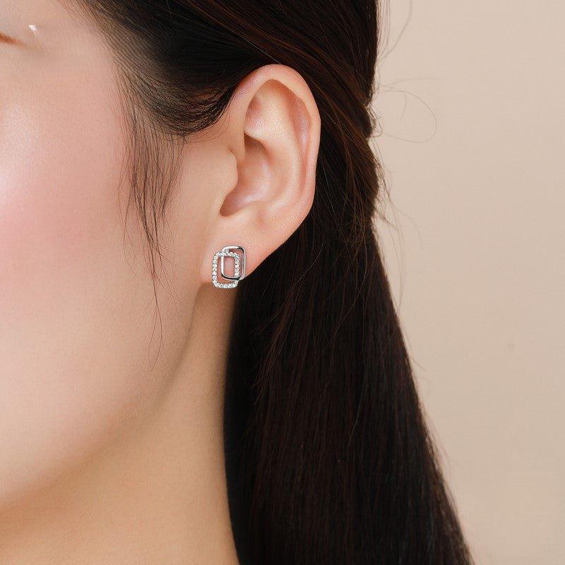 Reflection Harmony Earrings - Diamoray