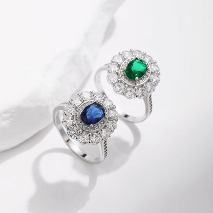 Royal Blue Radiance Ring - Diamoray