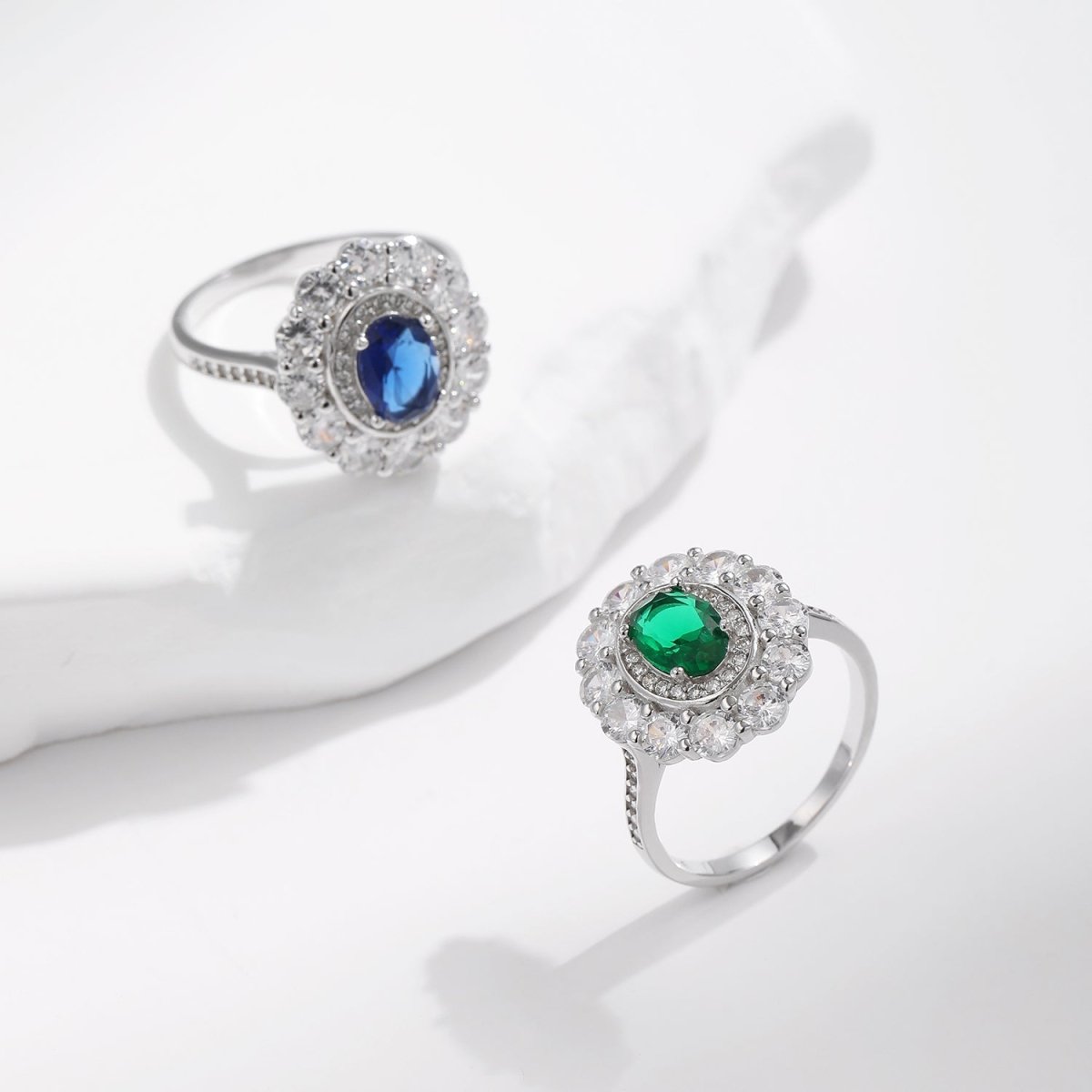 Royal Blue Radiance Ring - Diamoray