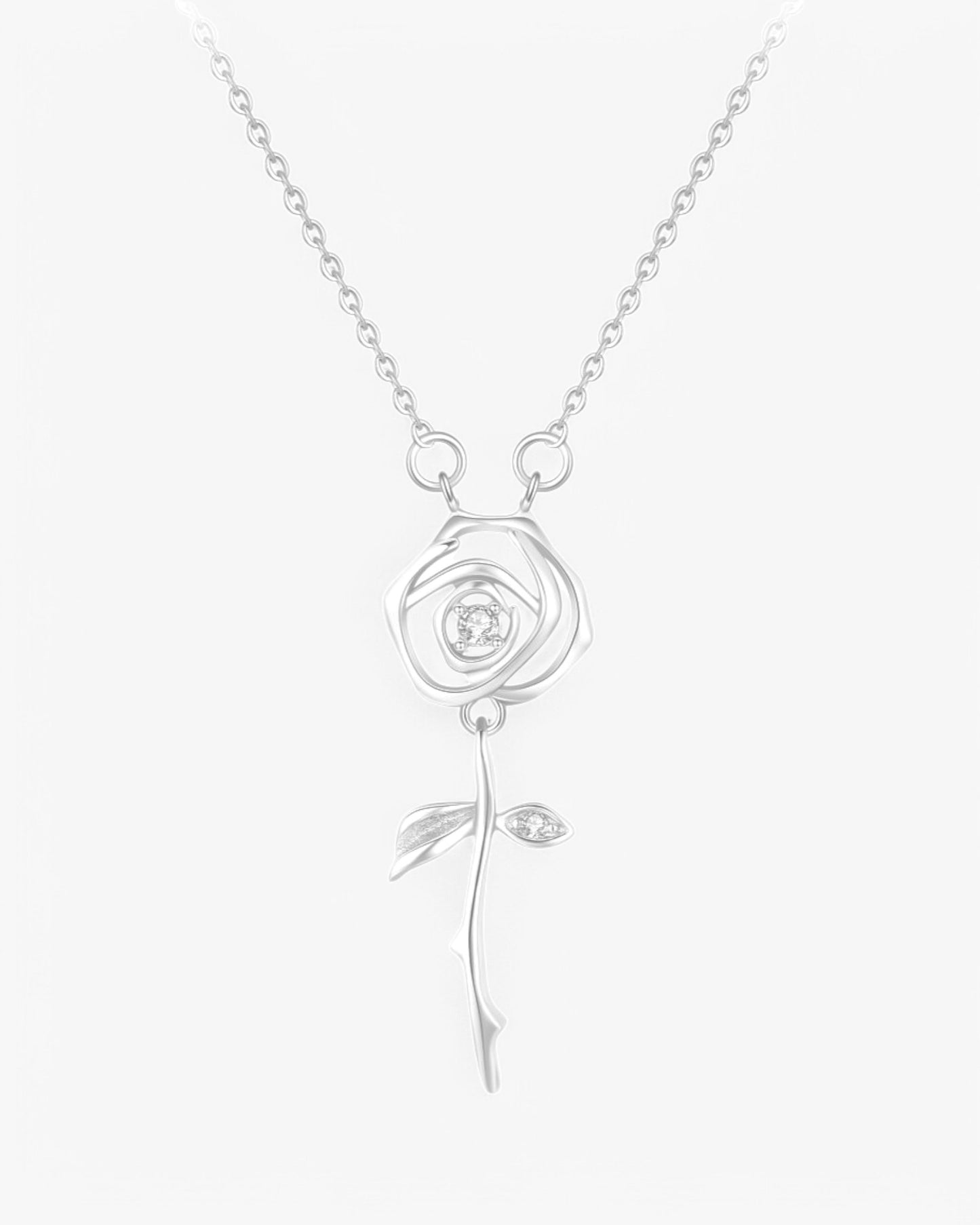 Romantic Rosette Necklace