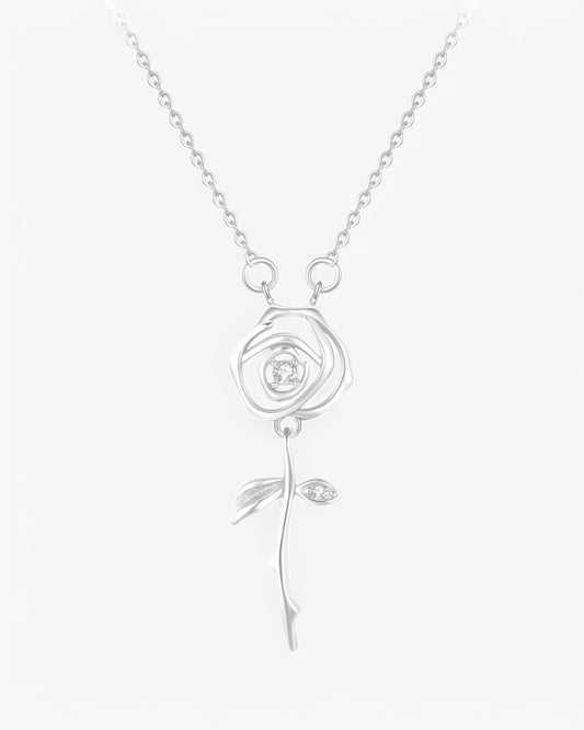 Romantic Rosette Necklace