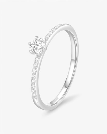 Diamond Cascade Ring