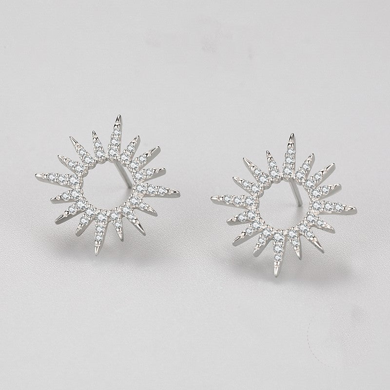 Solar Radiance Earrings - Diamoray