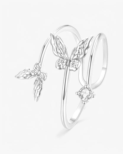 Fluttering Swirl Ring