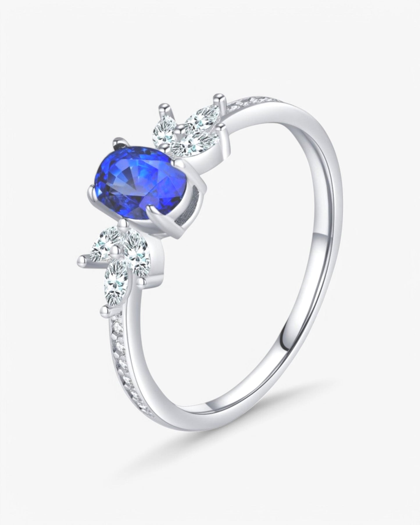 Sapphire Serenade Ring