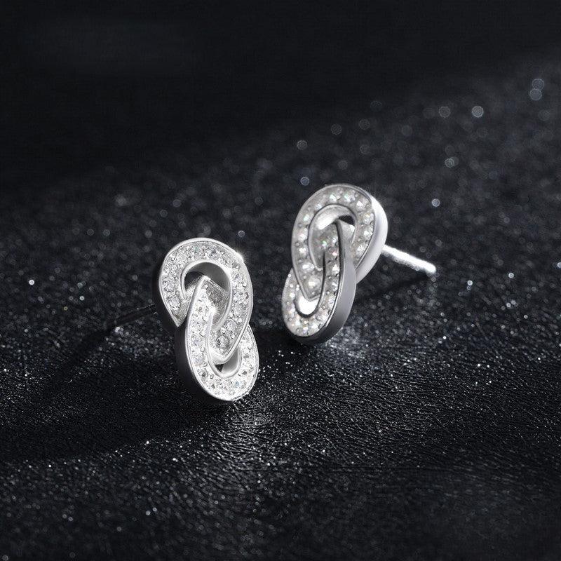 Sparkling Cascade Earrings - Diamoray