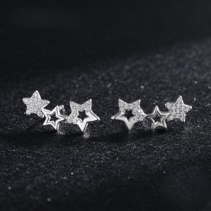 Star Cluster Earrings - Diamoray